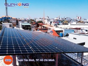 Hệ thống điện mặt trời 3kWp cần chi phí khoảng bao nhiêu?