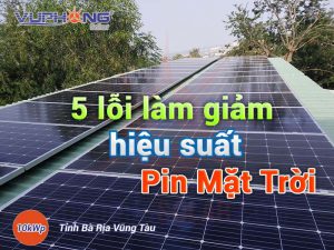 su dung pin mat troi kem hieu qua co the do 5 loi thuong gap sau