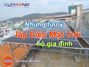 Lắp đặt điện mặt trời hộ gia đình – 3 lưu ý về mái nhà