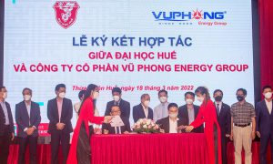 Vũ Phong Energy Group ký kết hợp tác với Đại học Huế