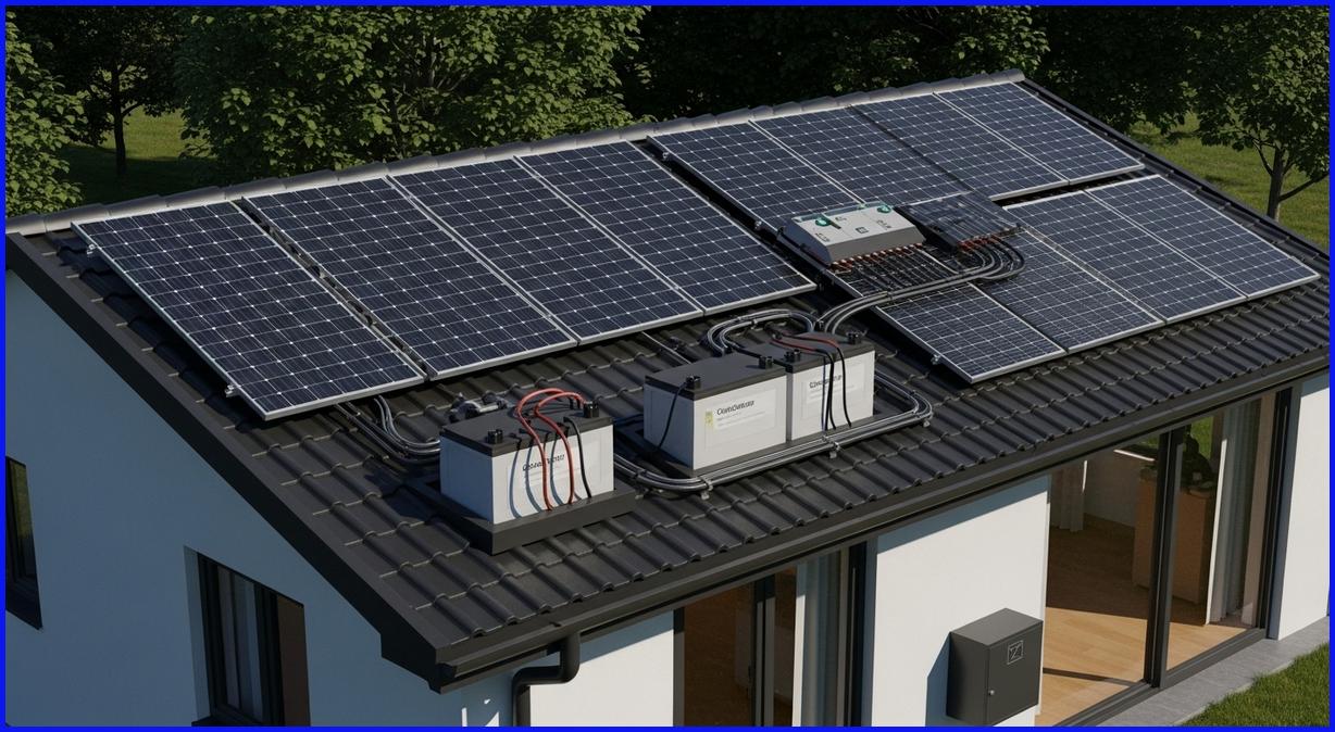 Bộ năng lượng mặt trời 3kW độc lập