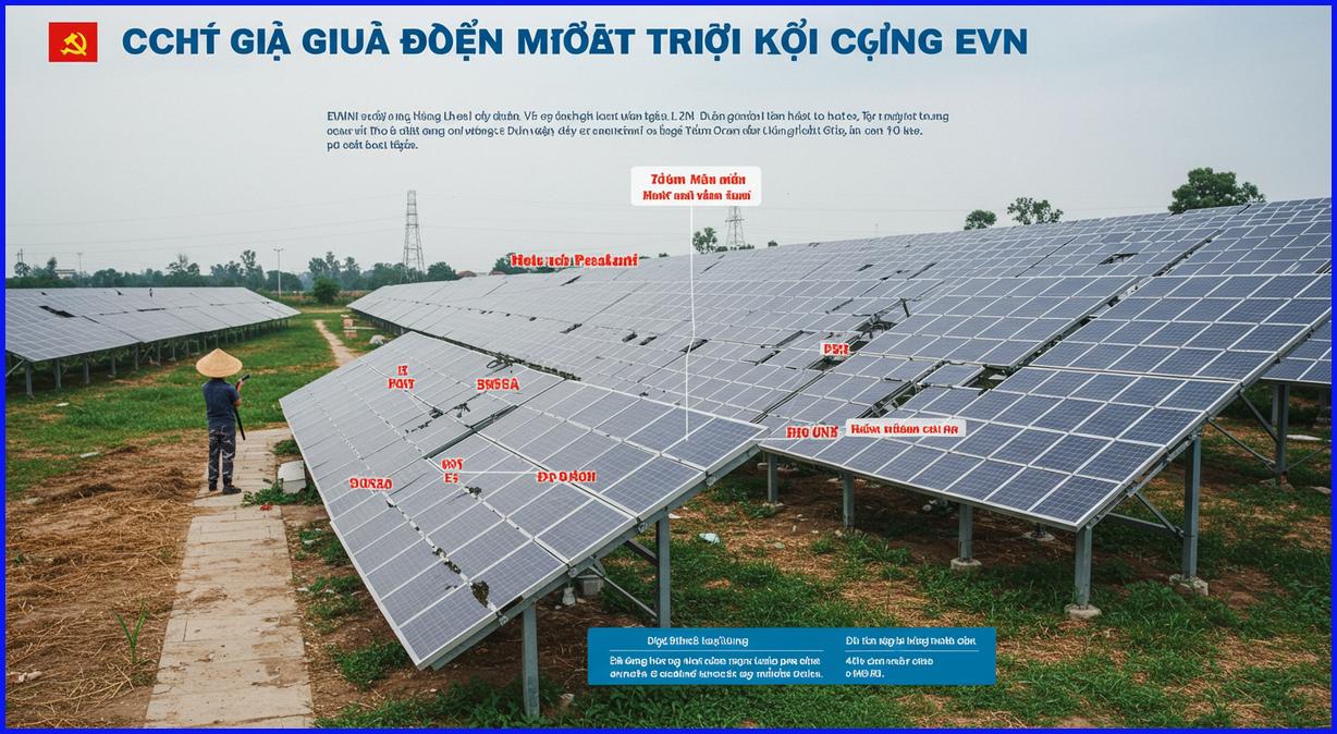 Cơ chế giá mua điện mặt trời của EVN