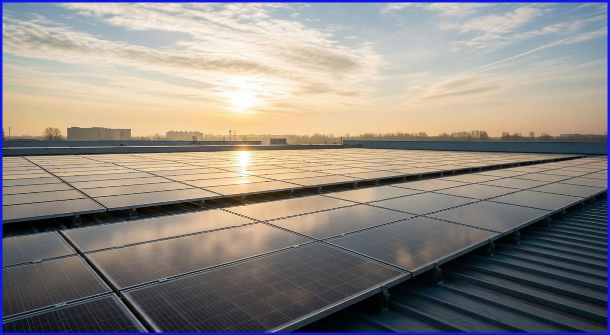 Mô hình điện mặt trời từ Vũ Phong Energy Group